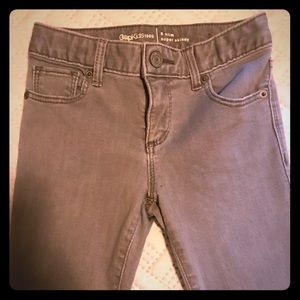 Boys Gray super skinny denim pants